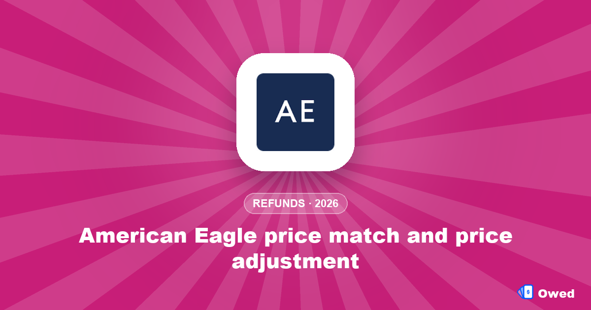 American Eagle price match and price adjustment: get the lower price