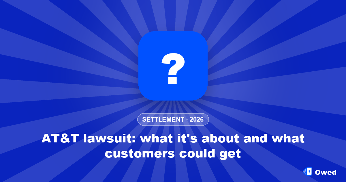 AT&T lawsuit: what it's about and what customers could get