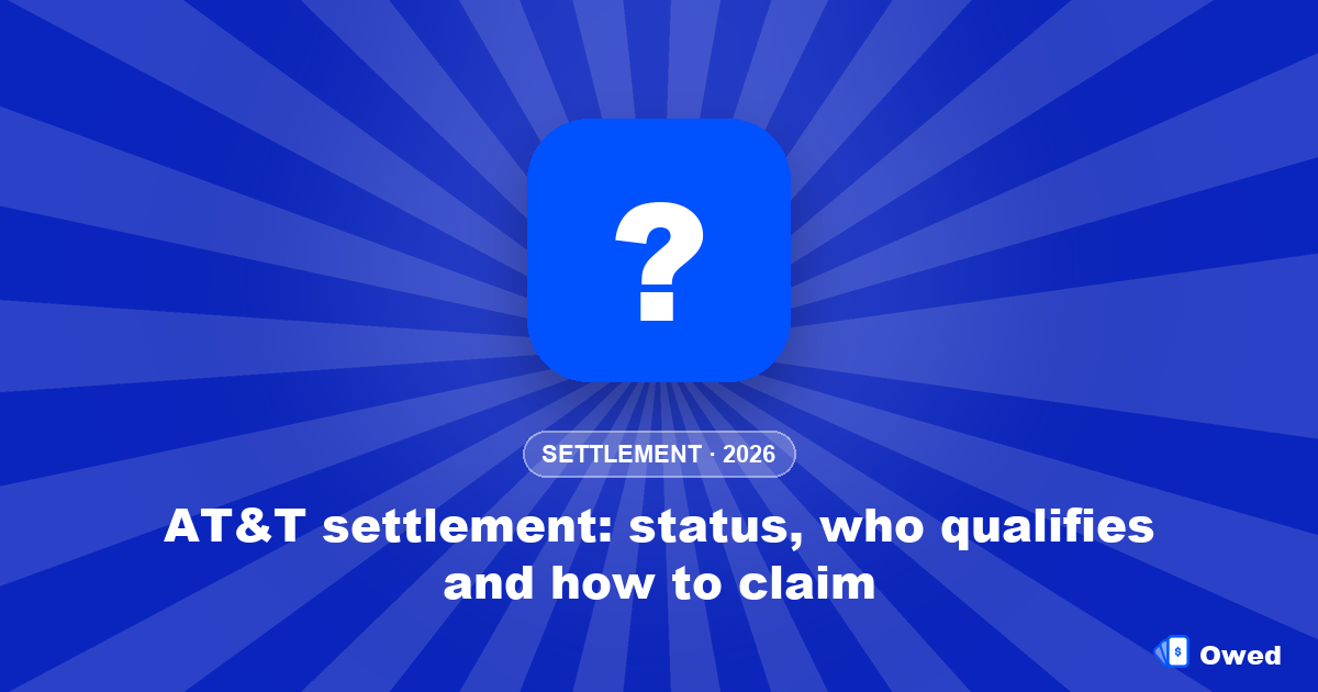 AT&T settlement: status, who qualifies and how to claim (2026)