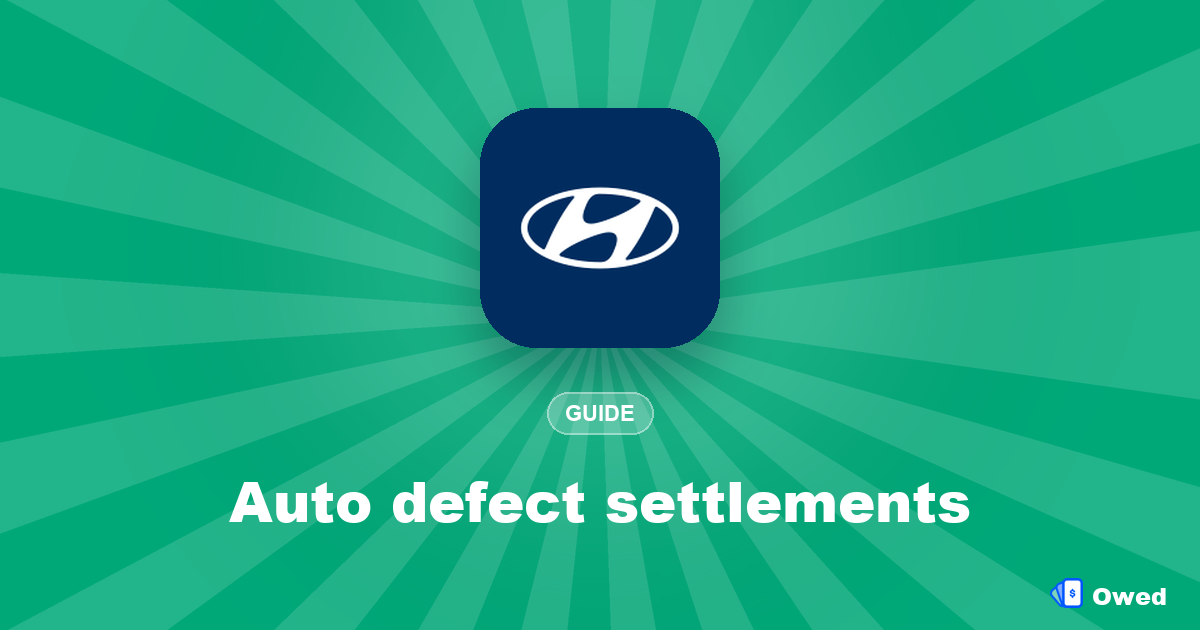 Auto defect settlements: reimbursements, repairs and how to file