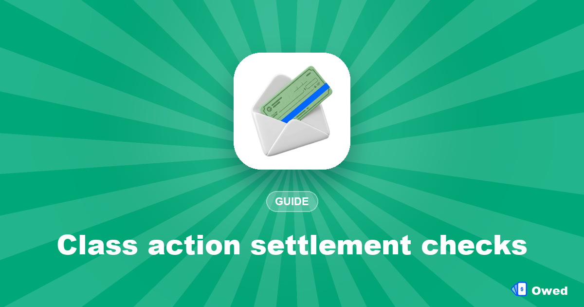 Class action settlement checks: timelines, amounts and cashing tips