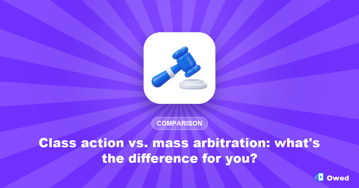Class action vs. mass arbitration: what's the difference for you?