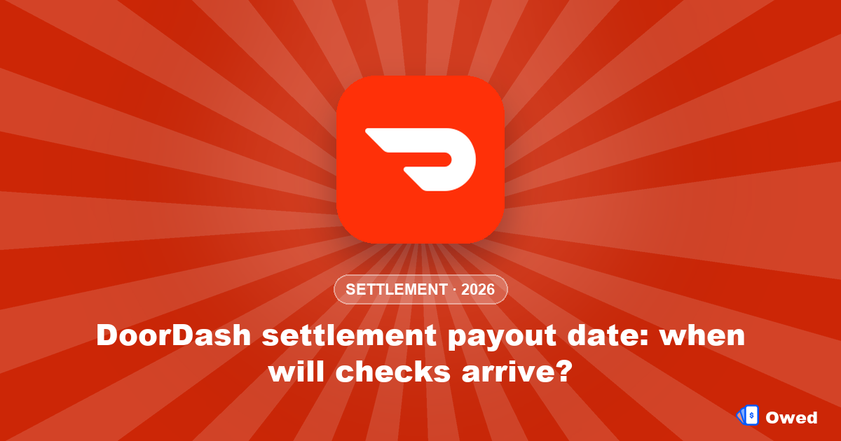 DoorDash settlement payout date: when will checks arrive?