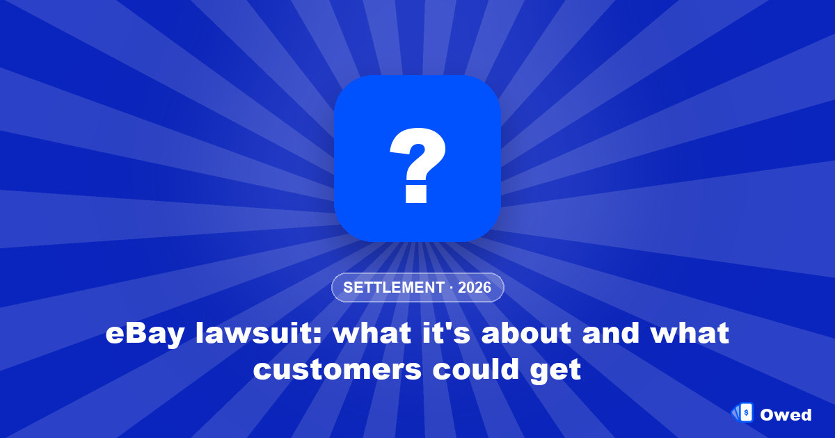 eBay lawsuit: what it's about and what customers could get
