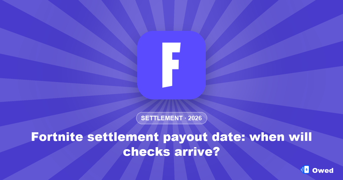 Fortnite settlement payout date: when will checks arrive?