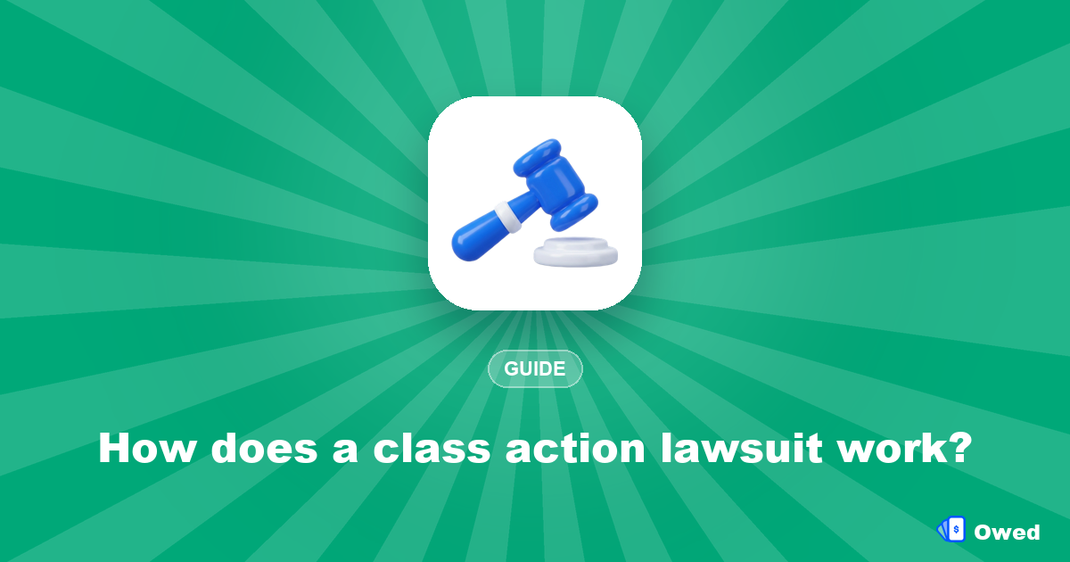 How does a class action lawsuit work? Start to finish
