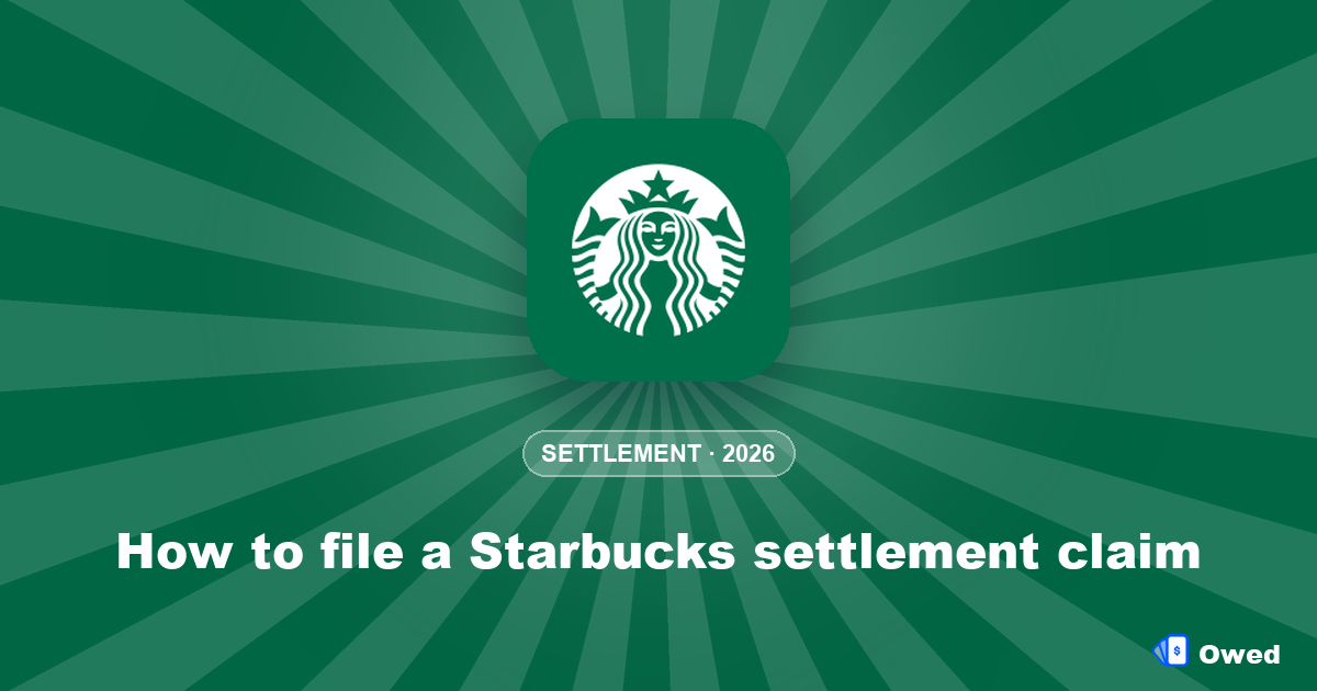 How to file a Starbucks settlement claim (with or without a Claim ID)