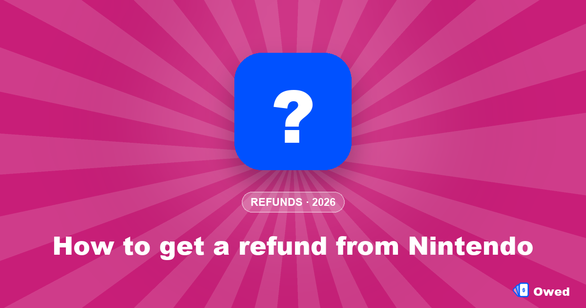 How to get a refund from Nintendo (step-by-step, 2026)