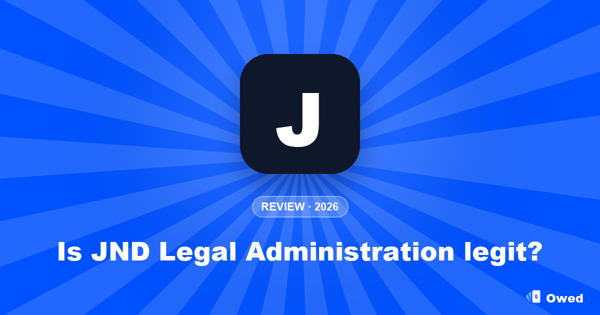 Is JND Legal Administration legit? Notices, checks and how to verify