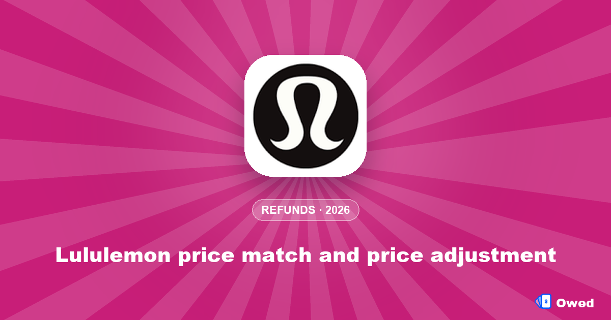 Lululemon price match and price adjustment: get the lower price