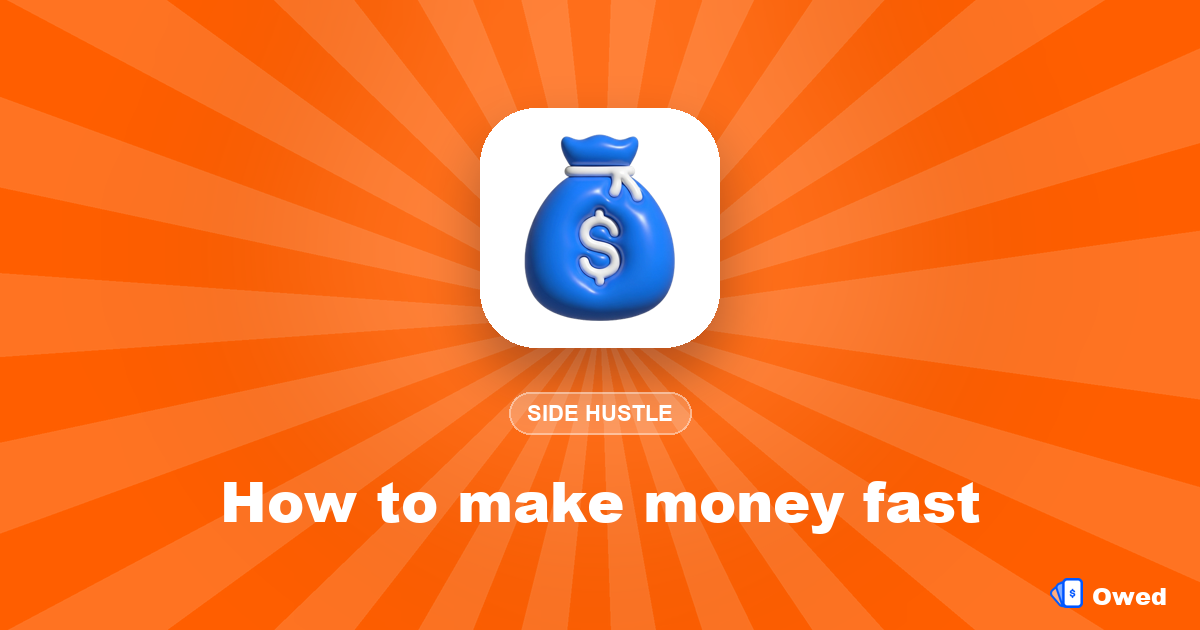 How to make money fast (this week, no scams)