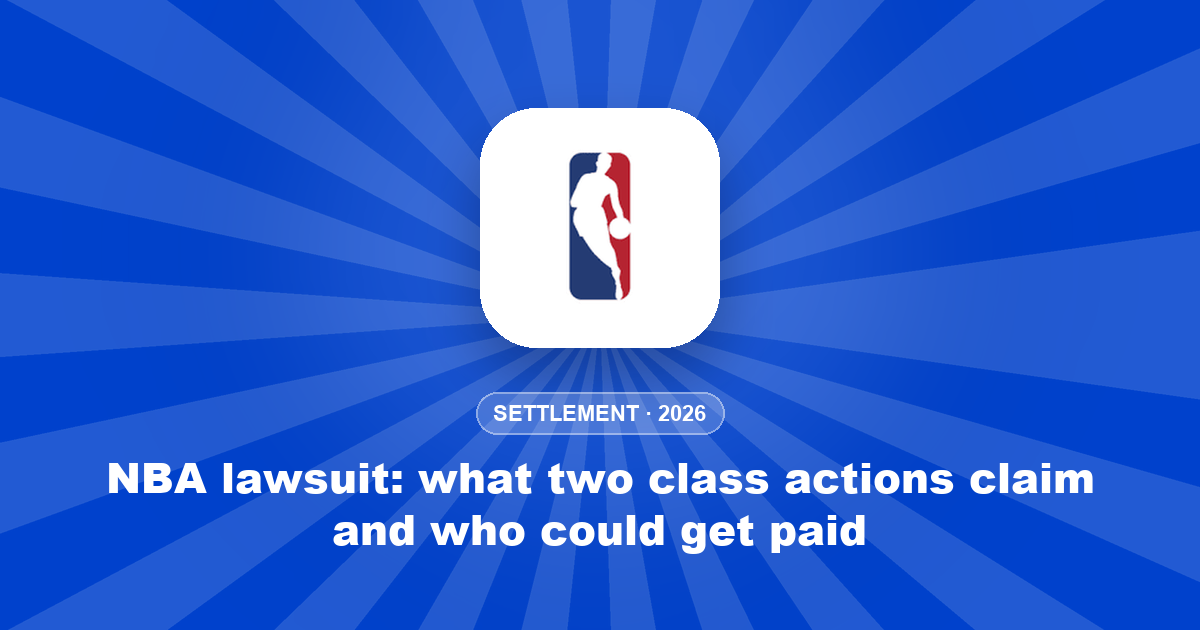 NBA lawsuit: what two class actions claim and who could get paid