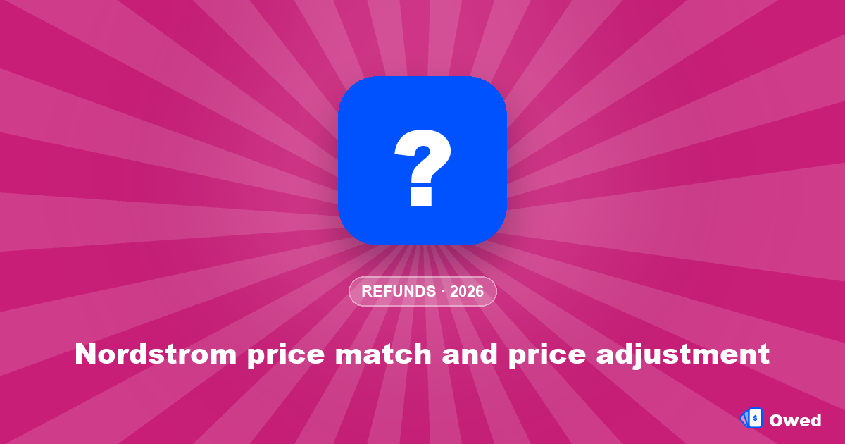 Nordstrom price match and price adjustment: get the lower price