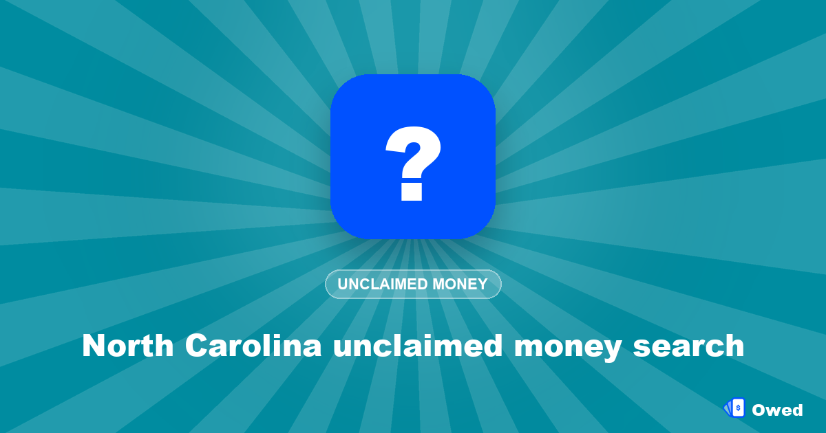 North Carolina unclaimed money search: step-by-step