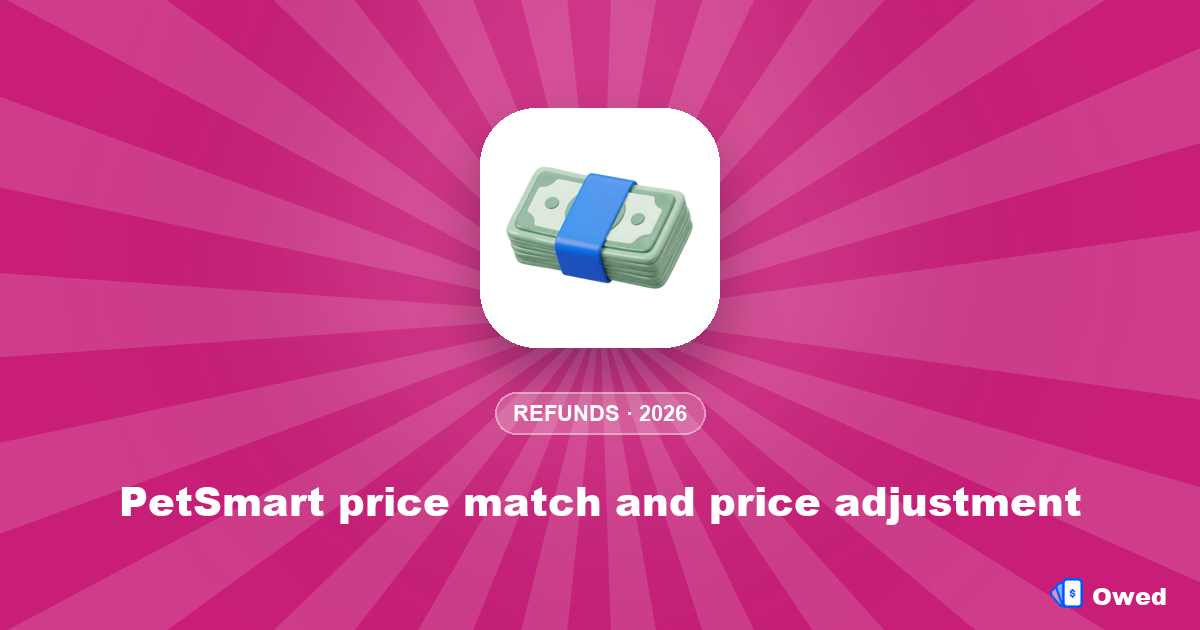 PetSmart price match and price adjustment: get the lower price