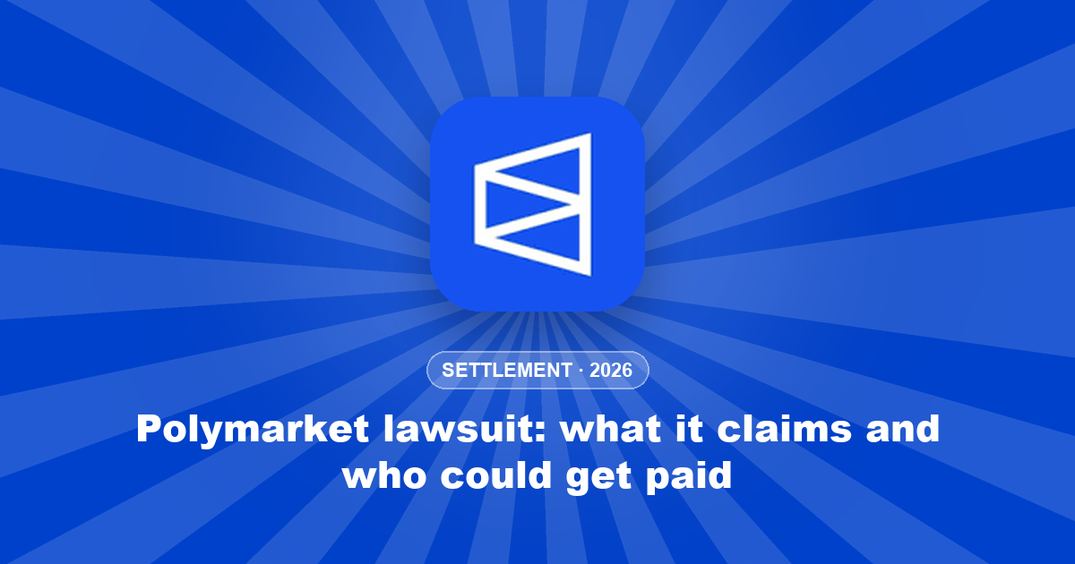 Polymarket lawsuit: what it claims and who could get paid