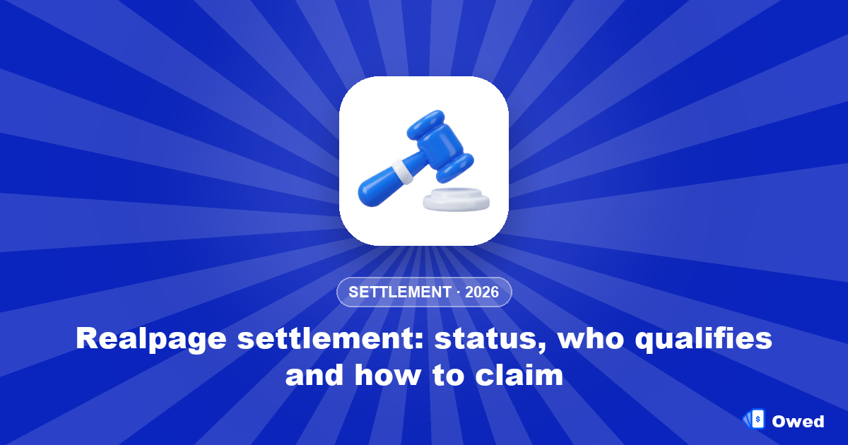 Realpage settlement: status, who qualifies and how to claim (2026)