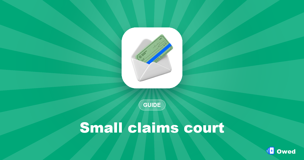Small claims court: how to sue for money you're owed