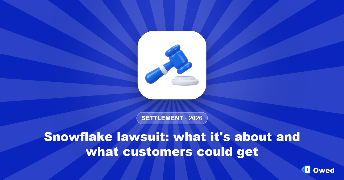 Snowflake lawsuit: what it's about and what customers could get