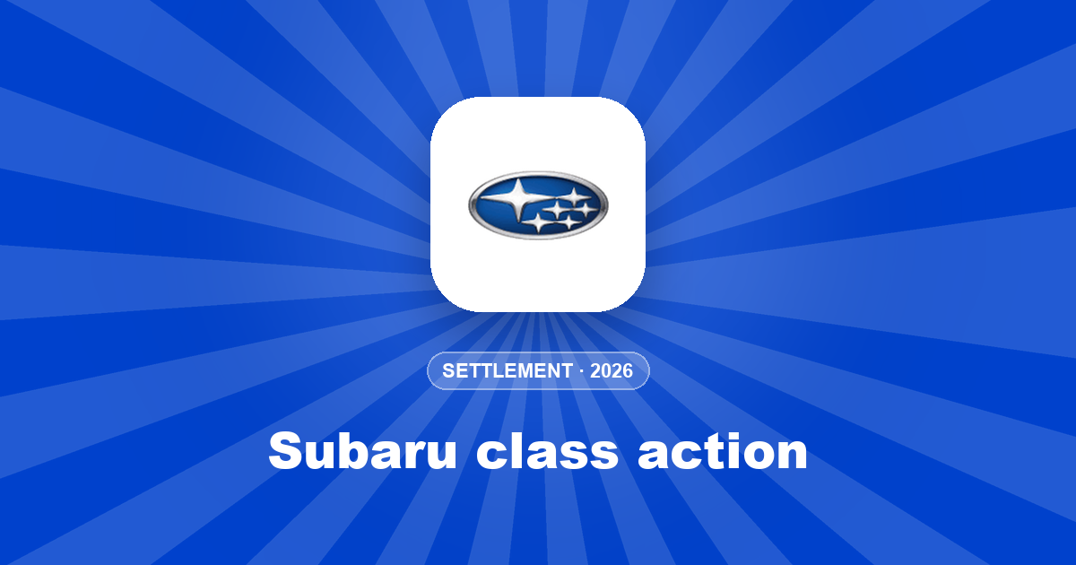 Subaru class action: the WRX engine lawsuit and who could get paid