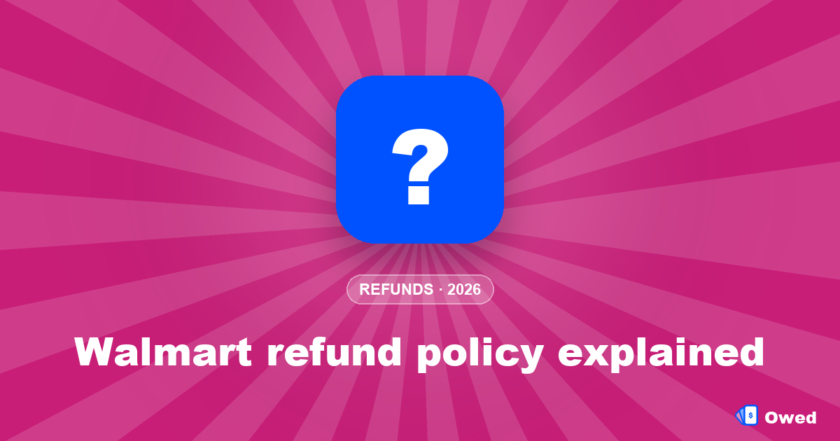 Walmart refund policy explained: windows, exceptions and how to ask
