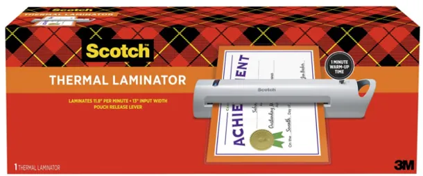 Recalled Scotch Thermal Laminator package